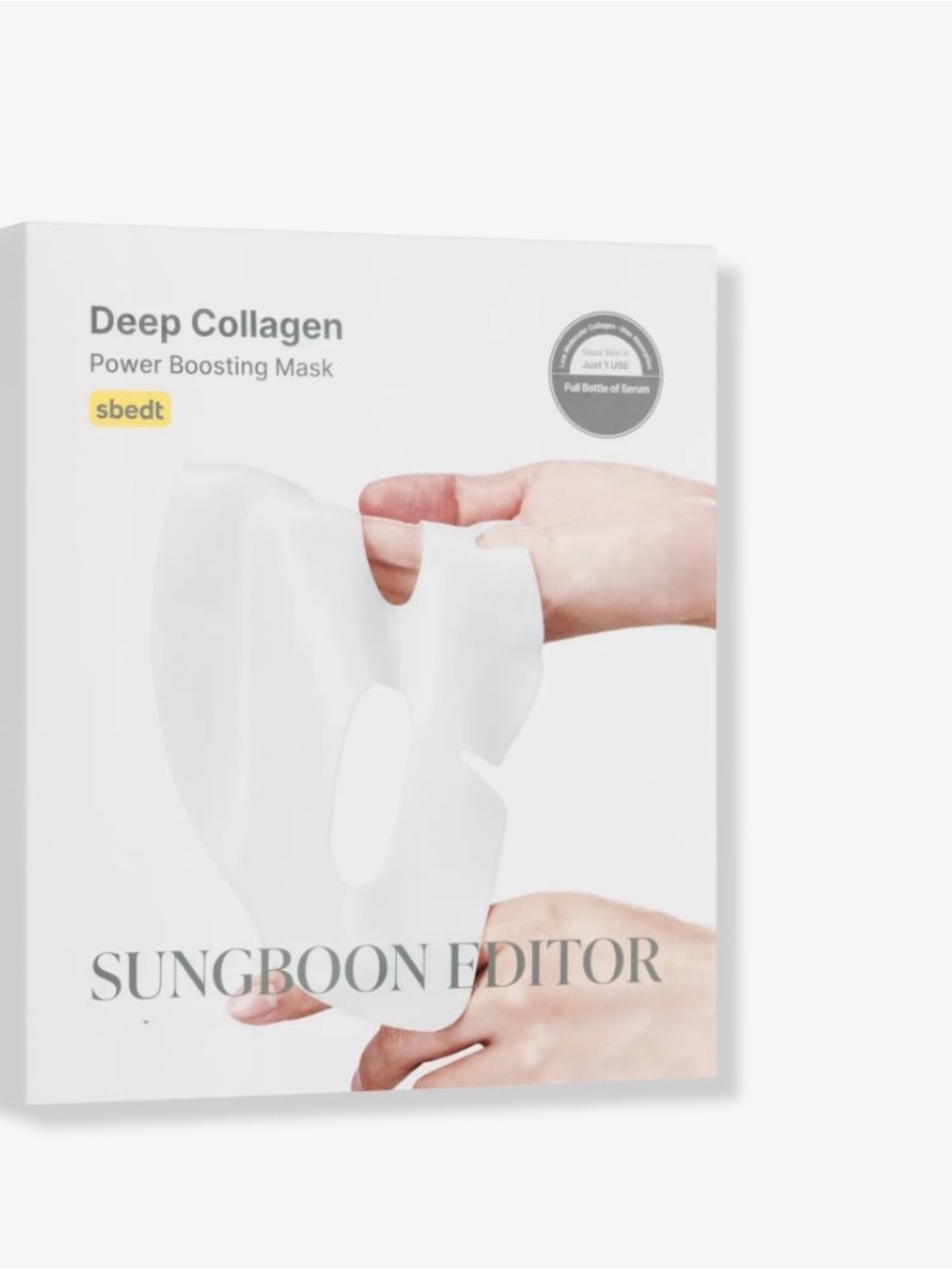 Sungboon Editor Deep Collagen Power Boosting Mask - White